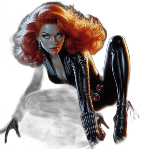 comic book art, concept art, fantasy art, photorealistic transparent PNG cut-out