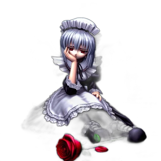 staff, dress, weapon, robot transparent PNG cut-out