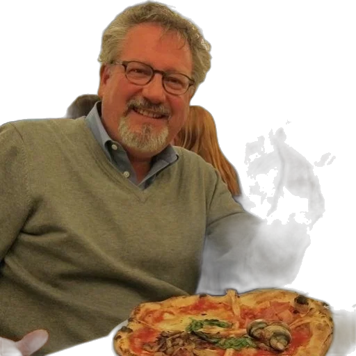 food, man, gray, sweater transparent PNG cut-out
