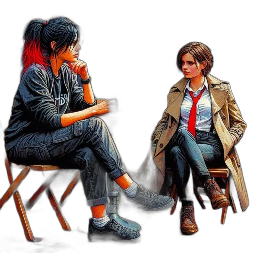 jacket, concept art, comic book art, photorealistic transparent PNG cut-out