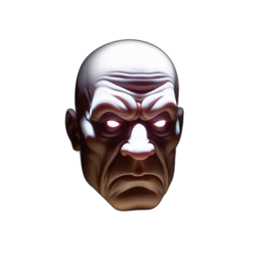 face, mask, concept art, comic book art transparent PNG cut-out