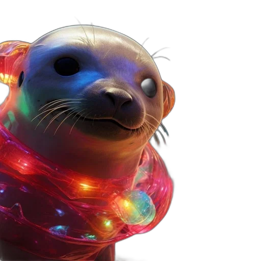 creature, animal, 3d render, concept art transparent PNG cut-out