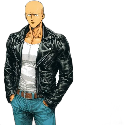 jacket, concept art, comic book art, cartoon transparent PNG cut-out