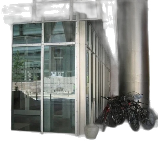 building, robot, weapon, 3d render transparent PNG cut-out