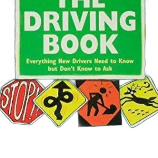 driving, book, everything, new transparent PNG cut-out