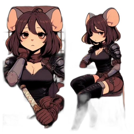 staff, concept art, pixel art, anime transparent PNG cut-out