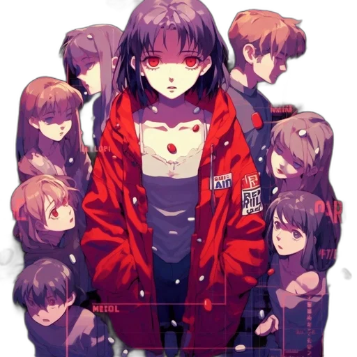 jacket, staff, face, pixel art transparent PNG cut-out