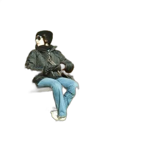 jacket, mask, robot, shoes transparent PNG cut-out