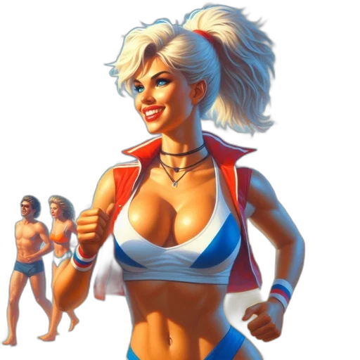 comic book art, concept art, fantasy art, pixel art transparent PNG cut-out