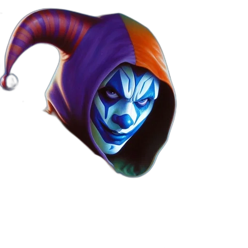 mask, creature, weapon, staff transparent PNG cut-out