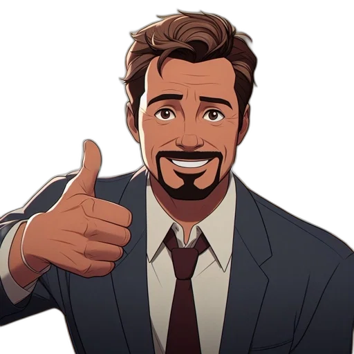 staff, face, cartoon, anime transparent PNG cut-out