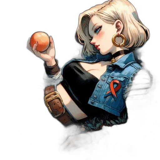 jacket, weapon, staff, jewelry transparent PNG cut-out
