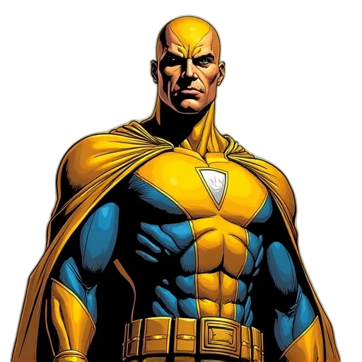 comic book art, concept art, cover, booster transparent PNG cut-out