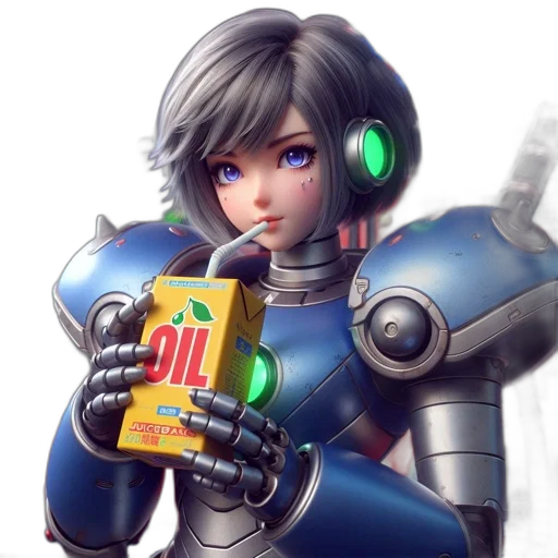 robot, weapon, food, bottle transparent PNG cut-out
