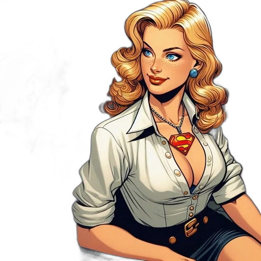 staff, dress, comic book art, cartoon transparent PNG cut-out