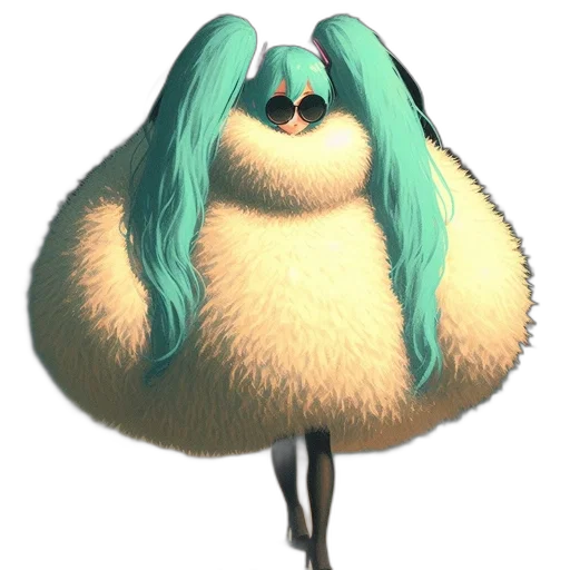 hair, dress, animal, jacket transparent PNG cut-out