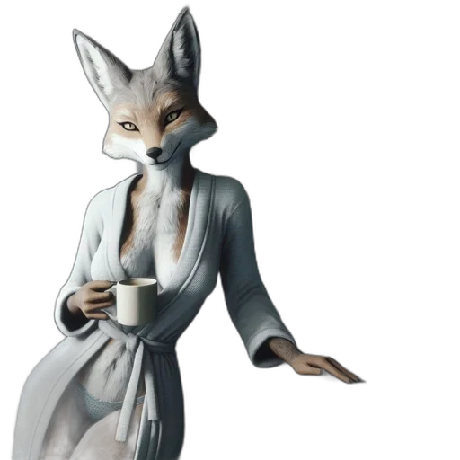 dress, staff, animal, concept art transparent PNG cut-out