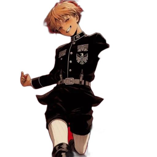 staff, jacket, robot, weapon transparent PNG cut-out