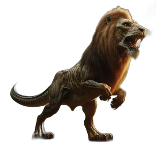 animal, creature, dragon, staff transparent PNG cut-out