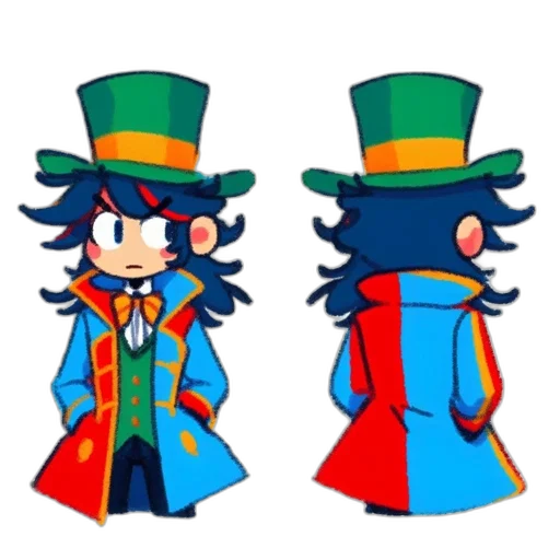 hat, pixel art, concept art, cartoon transparent PNG cut-out