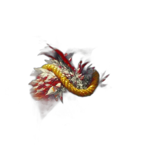 dragon, staff, weapon, creature transparent PNG cut-out