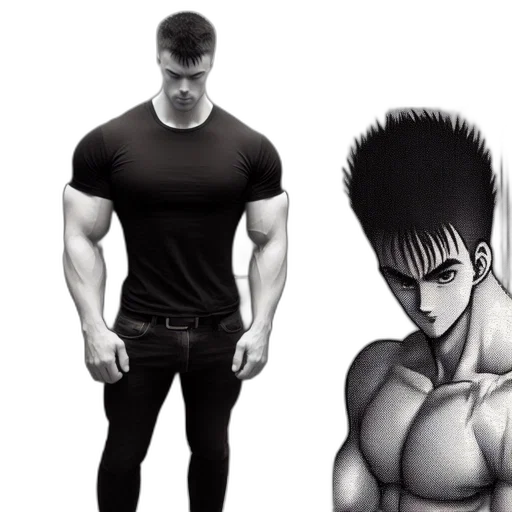 hair, concept art, anime, comic book art transparent PNG cut-out