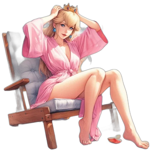 dress, crown, concept art, pixel art transparent PNG cut-out
