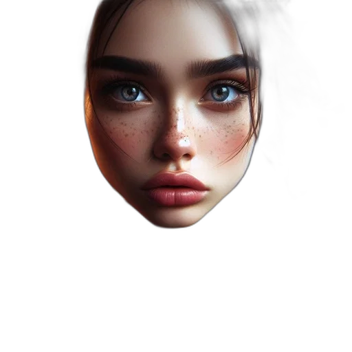 face, mask, creature, robot transparent PNG cut-out