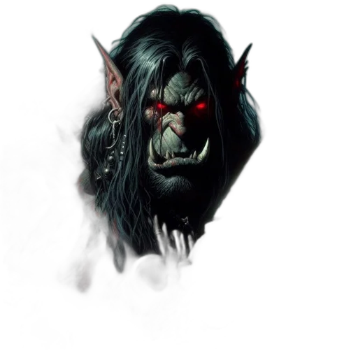 mask, face, creature, staff transparent PNG cut-out