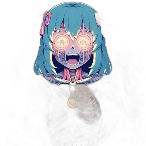 mask, face, robot, creature transparent PNG cut-out