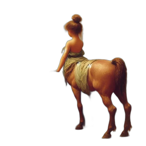 dress, animal, staff, creature transparent PNG cut-out