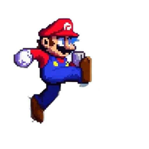 hat, staff, weapon, pixel art transparent PNG cut-out