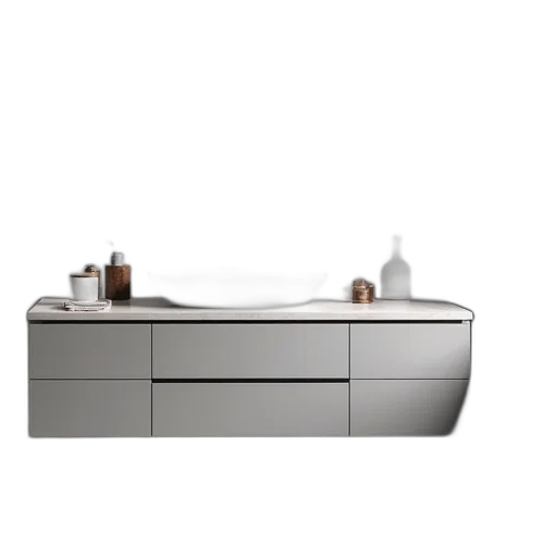 furniture, 3d render, photorealistic, vanity transparent PNG cut-out