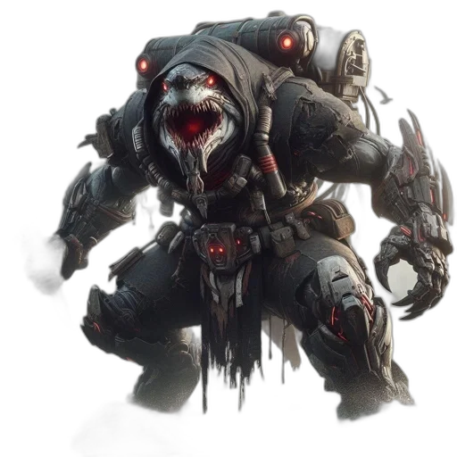 robot, weapon, creature, concept art transparent PNG cut-out