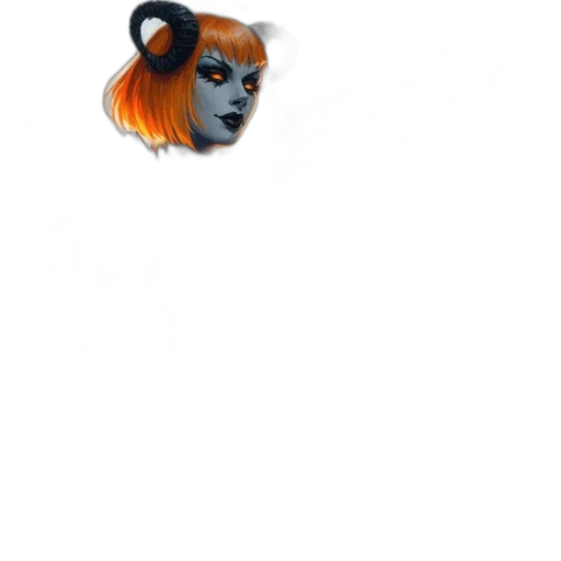 mask, staff, creature, animal transparent PNG cut-out