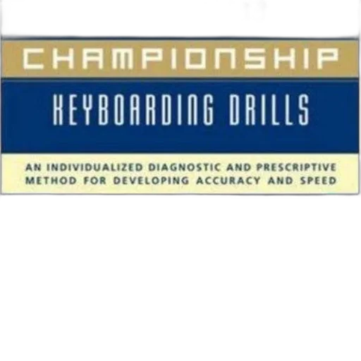 championship, keyboarding, drills, book transparent PNG cut-out