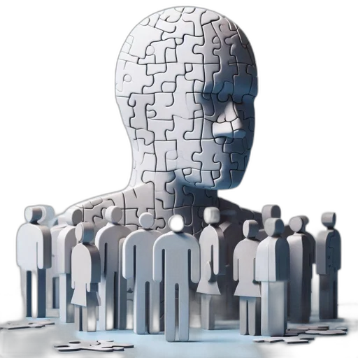 face, robot, mask, 3d render transparent PNG cut-out