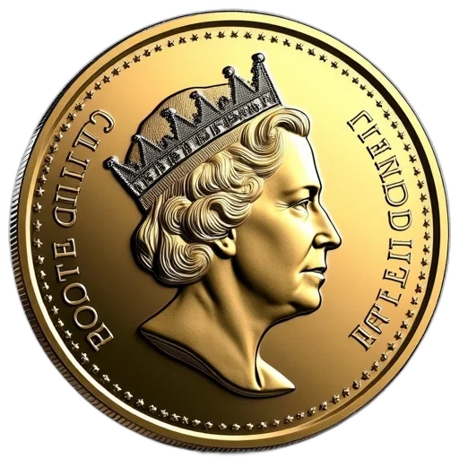 crown, jewelry, face, 3d render transparent PNG cut-out