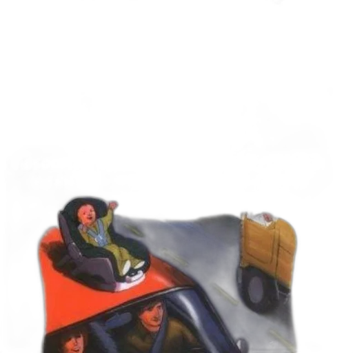 car, jacket, umbrella, hat transparent PNG cut-out
