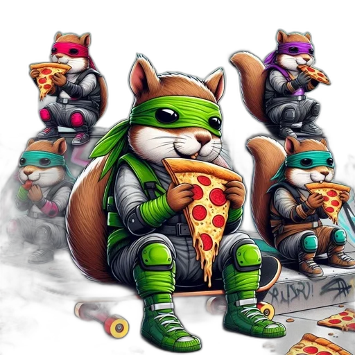 concept art, fantasy art, pixel art, comic book art transparent PNG cut-out