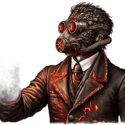 mask, face, creature, robot transparent PNG cut-out