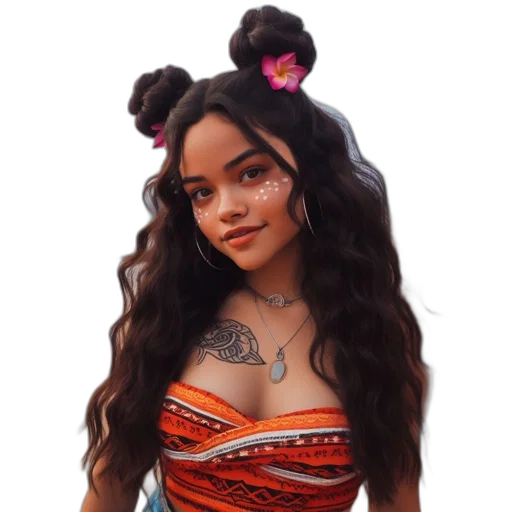 hair, dress, face, animal transparent PNG cut-out