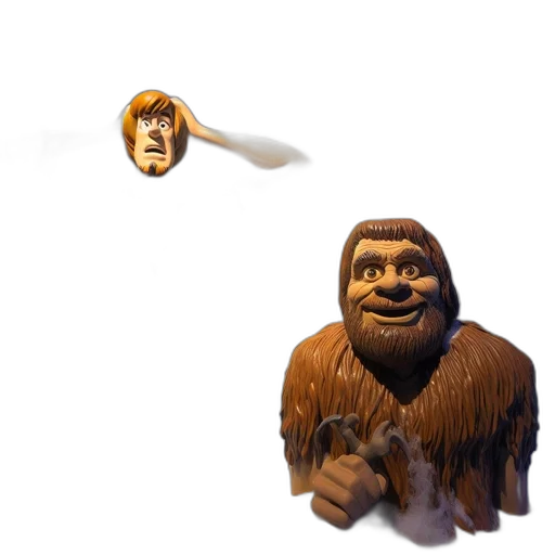 creature, animal, mask, hair transparent PNG cut-out