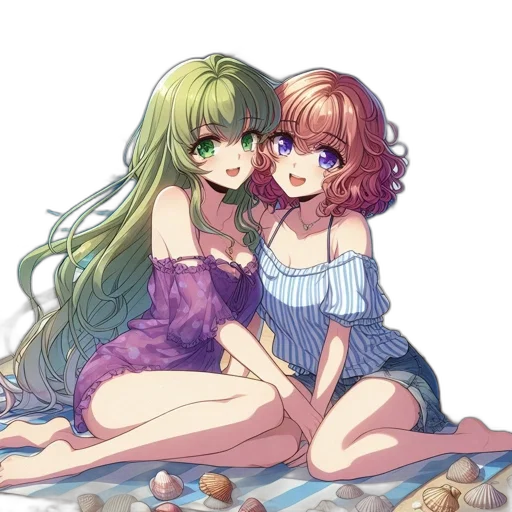 dress, jewelry, anime, pixel art transparent PNG cut-out