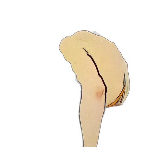 hair, staff, shoes, hat transparent PNG cut-out