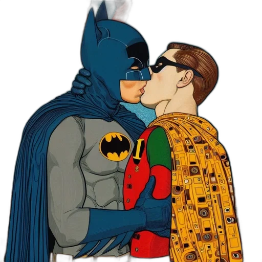 comic book art, cartoon, concept art, iconic transparent PNG cut-out