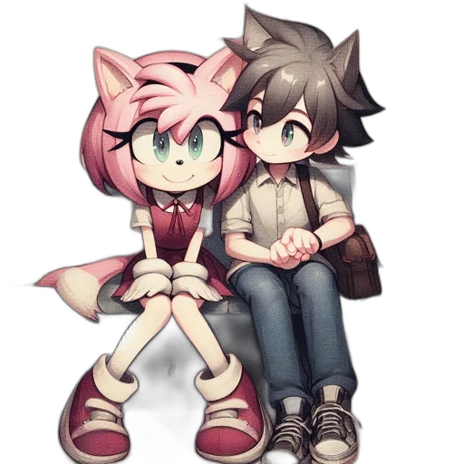 pixel art, anime, watercolor, concept art transparent PNG cut-out