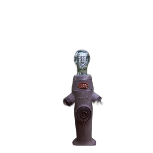robot, staff, bottle, jewelry transparent PNG cut-out