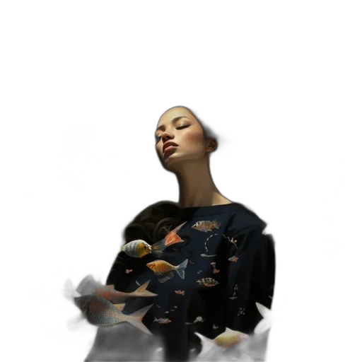 jacket, dress, face, robot transparent PNG cut-out