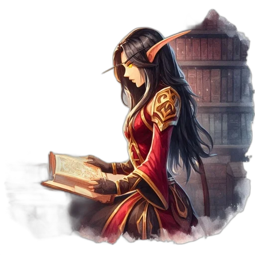 staff, hat, dragon, dress transparent PNG cut-out